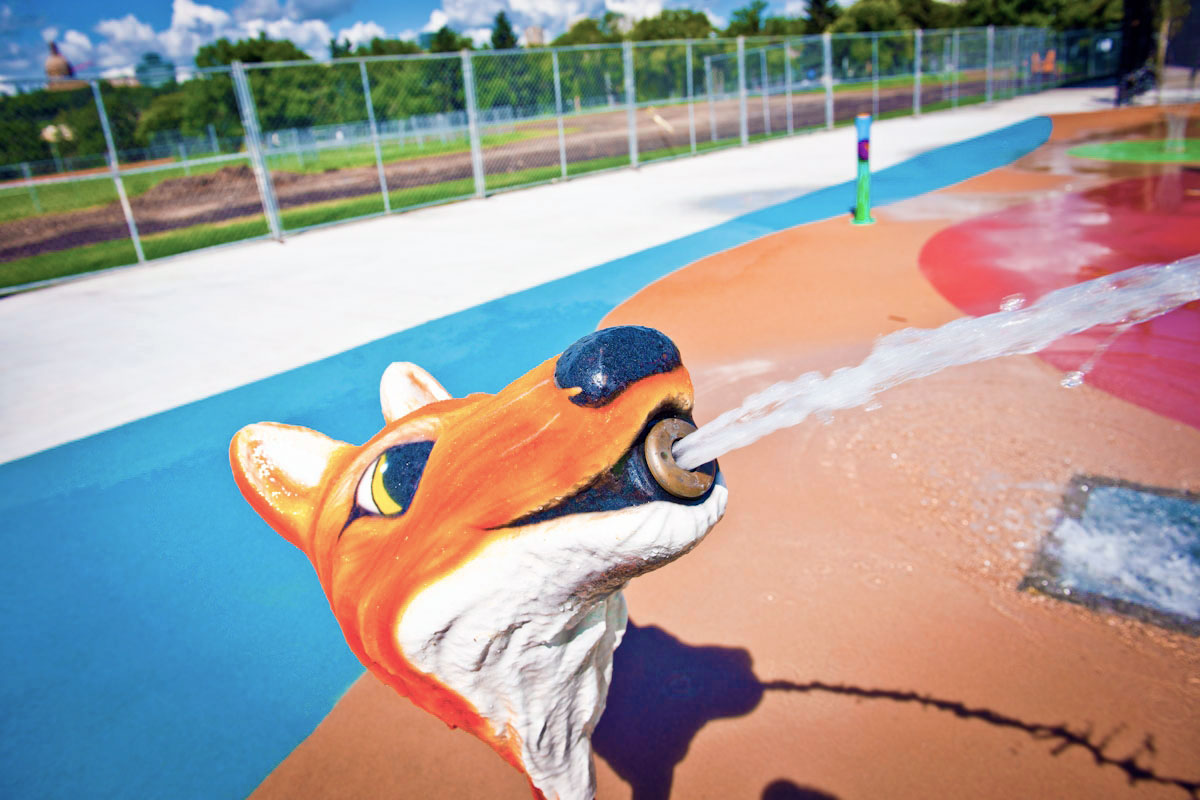 Kinsmen Spray Park Photos City of Edmonton