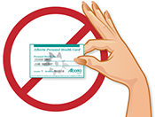Unacceptable Voter Identification - Health Care Card