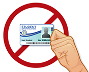 Unacceptable Voter Identification - Student ID