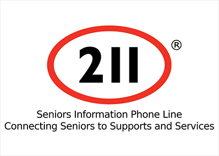 211 Seniors Information Phone Line logo