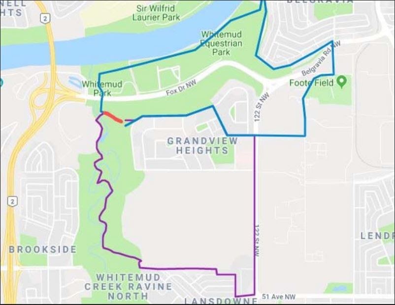 Grandview Heights Stairs City of Edmonton