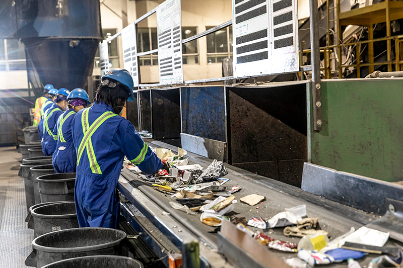 Materials Recovery Facility City of Edmonton