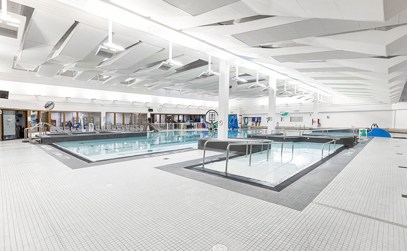 Aquatic Centre with lane pool and teach pool