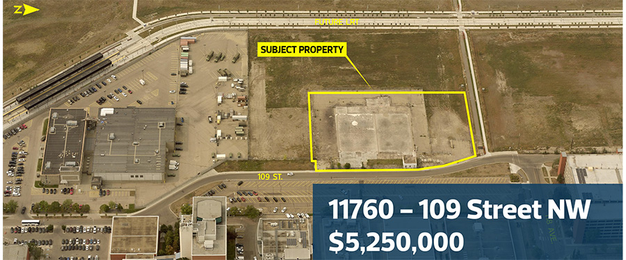 Aerial view of Blatchford Hangar 11 Site listing