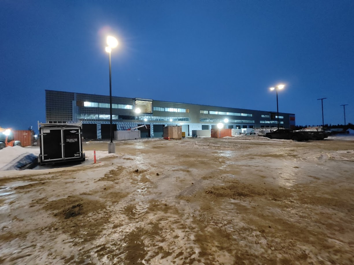 Exterior Siding Installation - Main Site Building