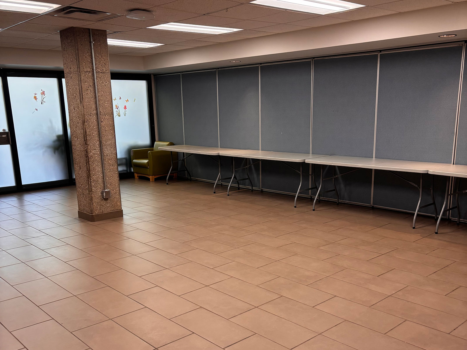 Meeting Room # 2 - open space view from entryway
