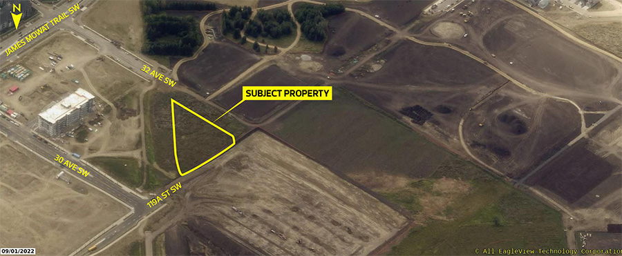 Aerial view of Heritage Valley site