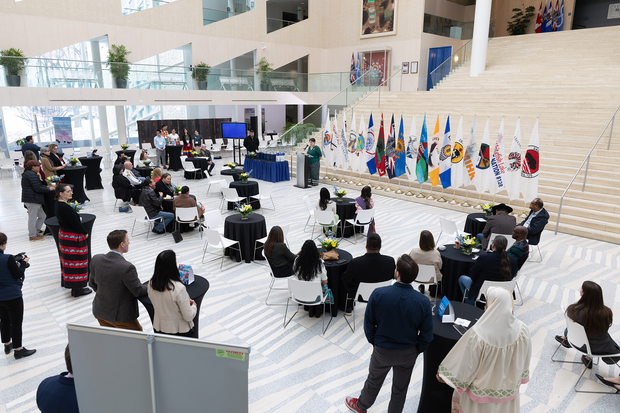 Treaty 6 Recognition Day reception at city hall