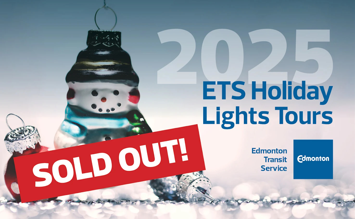 ETS Holiday Lights Tour Sold Out