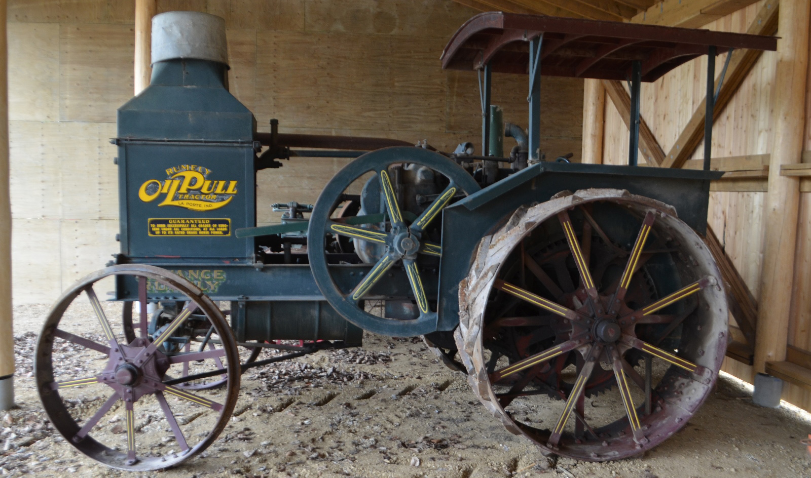 1920s Advance-Rumely Tractor