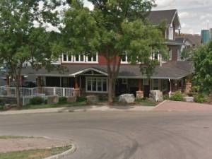 road in front of a house