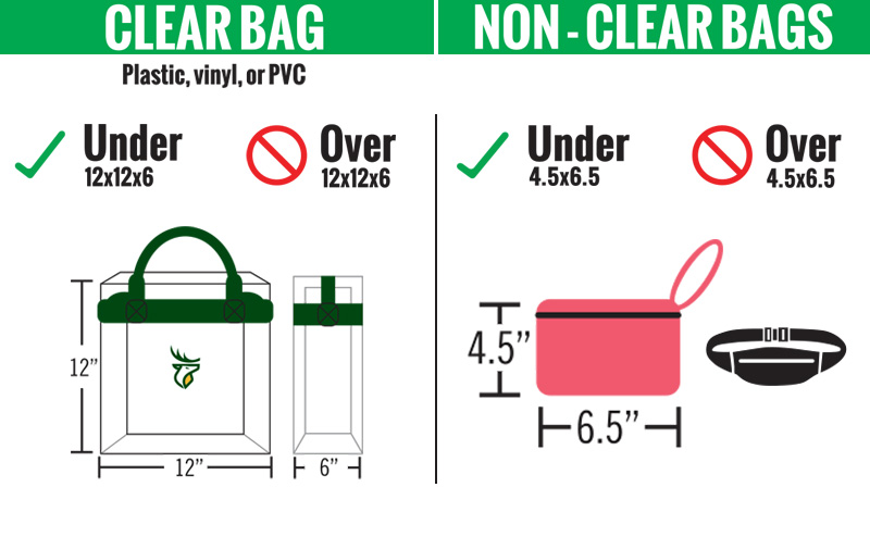 4.5x6.5 Bag Policy Doesn't Keep Anyone Safe