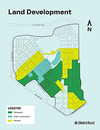 Blatchford development map in 2025