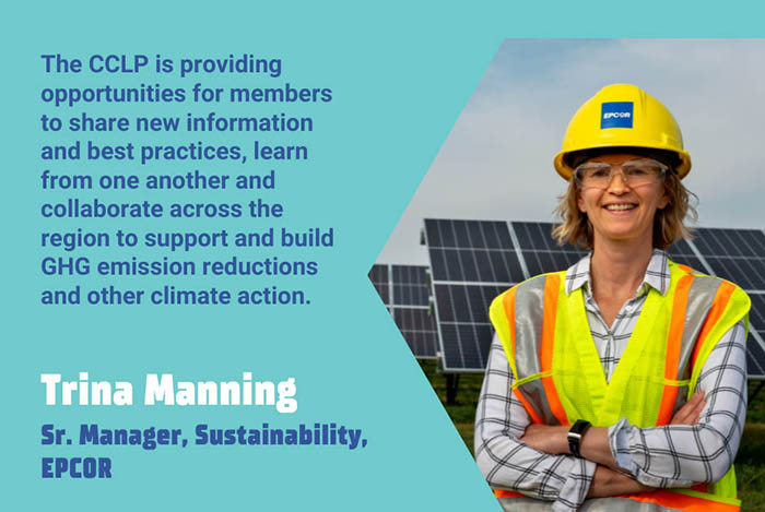 Trina Manning, senior manager of sustainability for EPCOR 