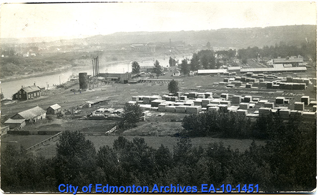 Walter's Mill and Yard, 1913 [EA-10-1451]