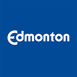 Edmonton one-colour square logo
