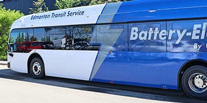 An electric bus