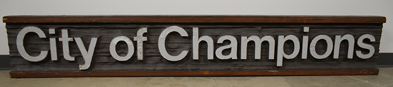 City of Champions sign