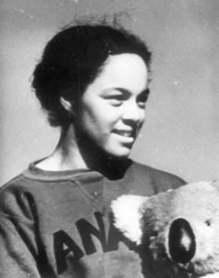 Black and white photo of Barbara Howard.