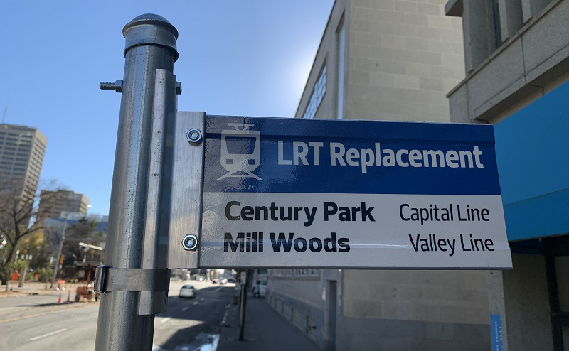 LRT Replacement Sign
