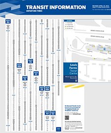 Lewis Farms Transit Centre Map and Schedule