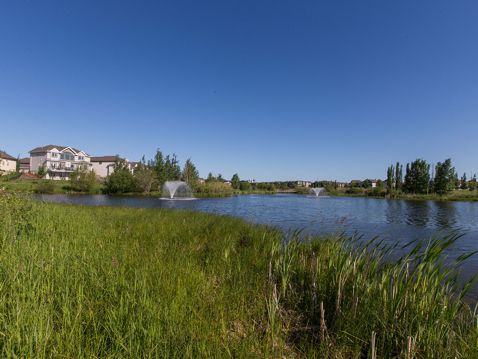 residential stormwater pond