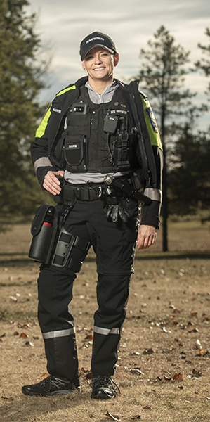 Image of a Peace Officer in Uniform