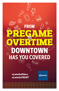 Poster Thumbnail: From Pregame to Overtime, Downtown Has You Covered