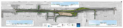 St. Albert Trail to 97 Street roll plot map