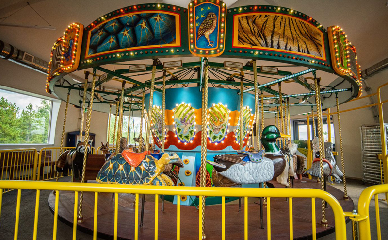Zoo carousel ride