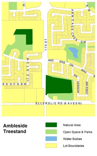 Ambleside Treestand map