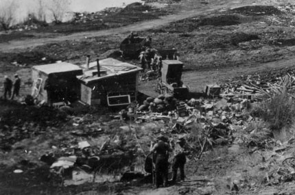 Homes at the Grierson Hill Dump [Detail: EA-88-201]