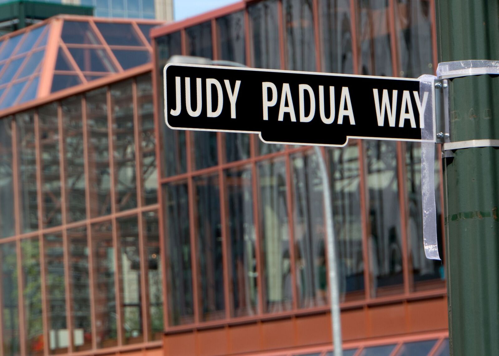 Judy Padua Way Sign