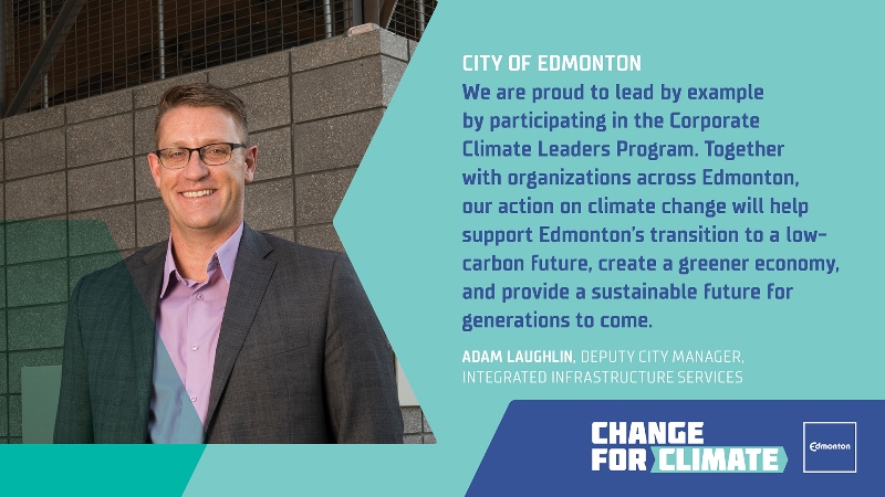 Corporate Climate Leader: Adam Laughlin of City of Edmonton