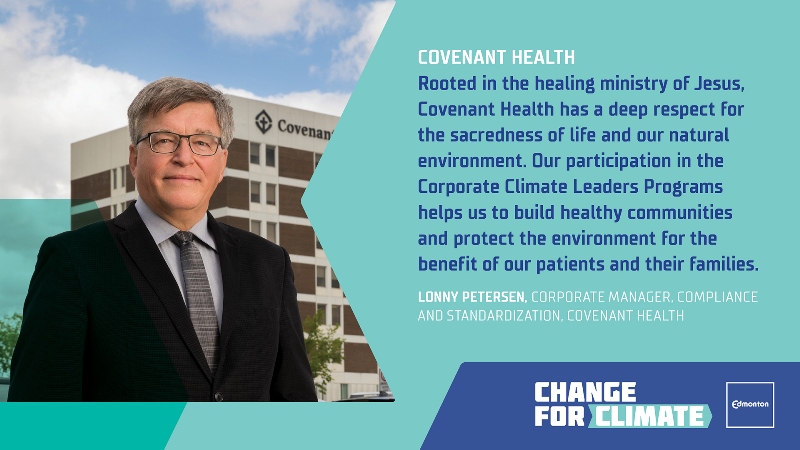 Corporate Climate Leader: Lonny Petersen of Covenant Health