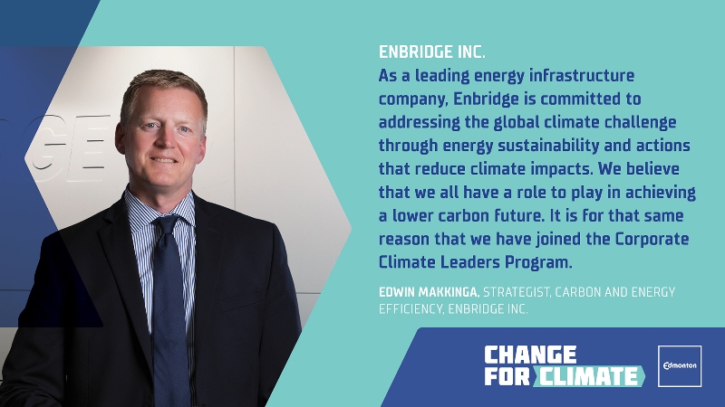 Corporate Climate Leader: Edwin Makkinga of Enbridge Inc.