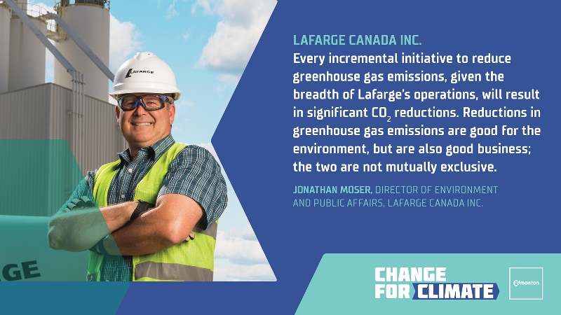 Corporate Climate Leader: Jonathan Moser of Lafarge Canada
