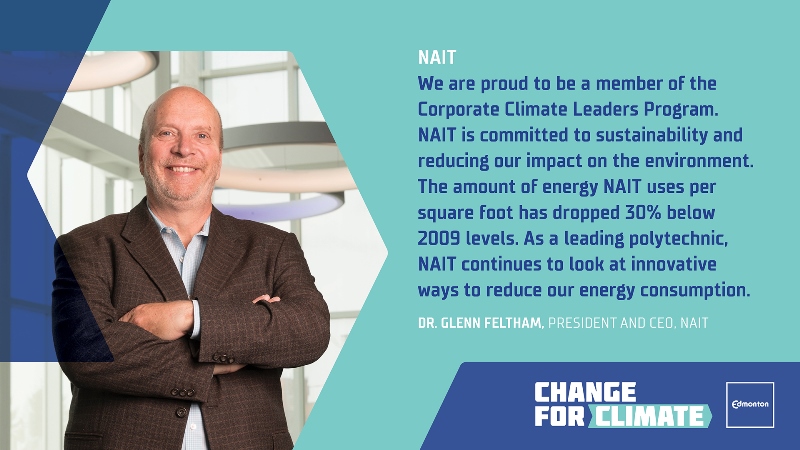 Corporate Climate Leader: Dr. Glenn Feltham of NAIT