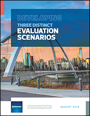 Cover of City Plan-Developing Three Distinct Evaluation Scenarios document