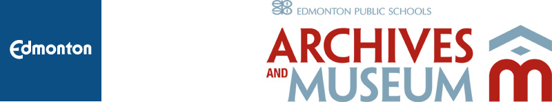 City of Edmonton Logo (Left) and Edmonton Public Schools Archives and Museum Logo (Right)