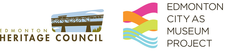 Edmonton Heritage Council and Edmonton City As Museum Project Logos