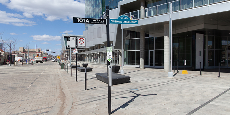 Edmonton signpost