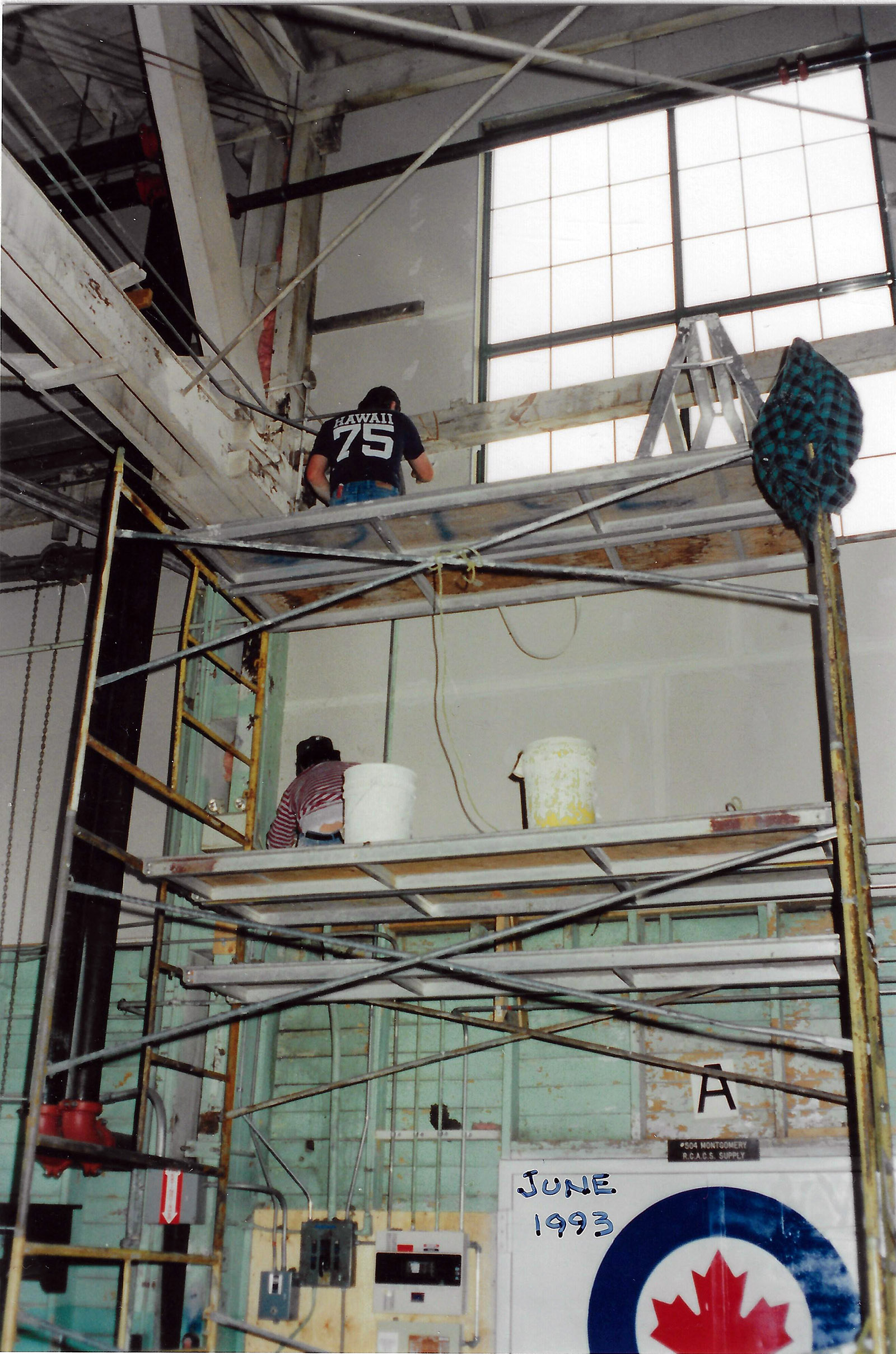 1993: Installing new windows