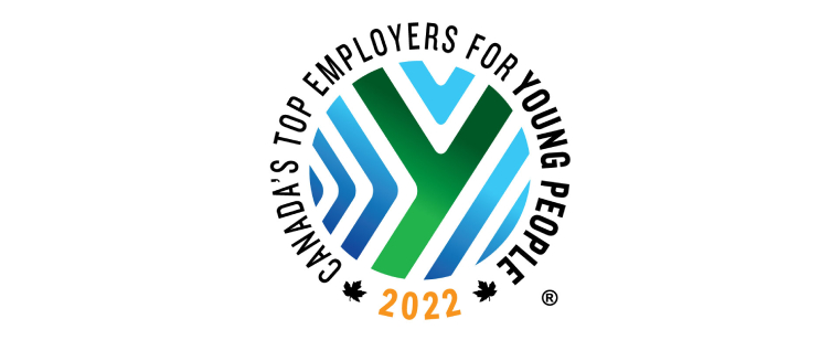 Canada's Top 100 Employers for Young People 2022 Logo