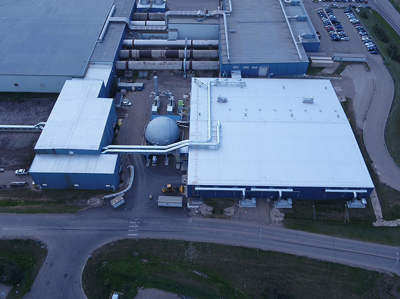 aerial of facility