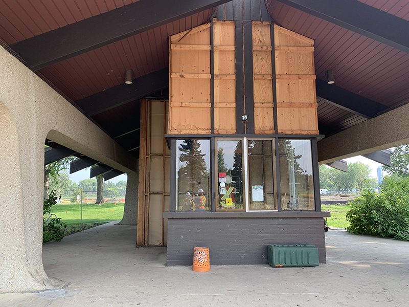 Boat House before restoration