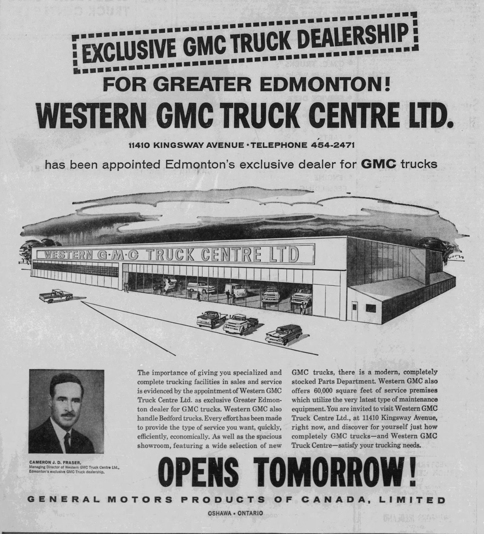 Western GMC Advertisement