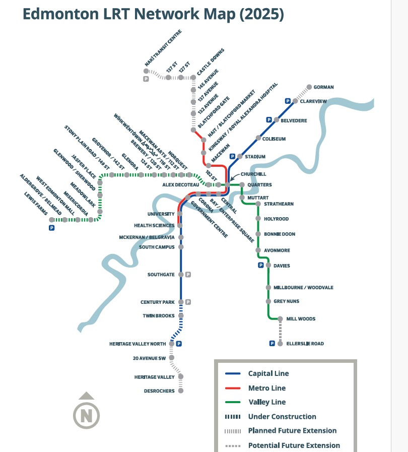 LRT Network Map