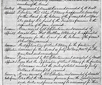 Minutes from the first official meeting of the Edmonton Public School Board.