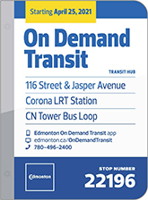 on demand bus stop blade